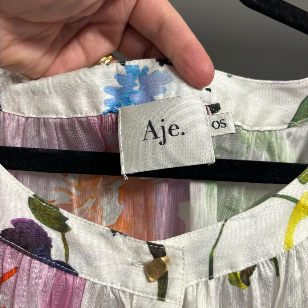 AJE Drift Le‎ Corsaire Silk Blouse Top - Picture 6 of 7